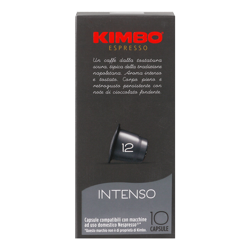 Kimbo Intenso Kapseln - Nespresso® kompatibel - 10 Kapseln