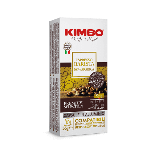 Kimbo Espresso Barista 100% Arabica Kapseln - Nespresso® kompatibel - 10 Kapseln