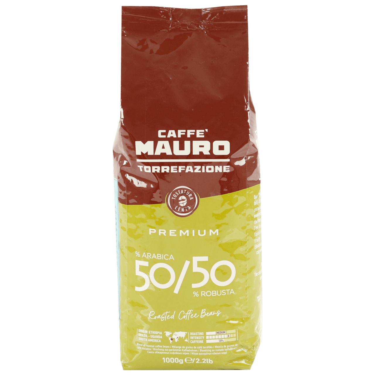 Mauro Caffe Premium Espresso Kaffee 1kg Bohnen