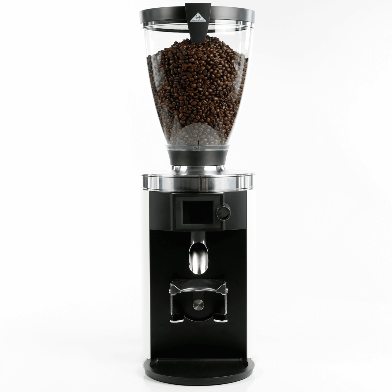 Mahlkönig E65S Kaffeemühle Aluminium poliert, Weiß matt