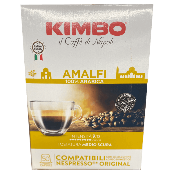 Kimbo Amalfi Kapseln - Nespresso® kompatibel - 50 Kapseln