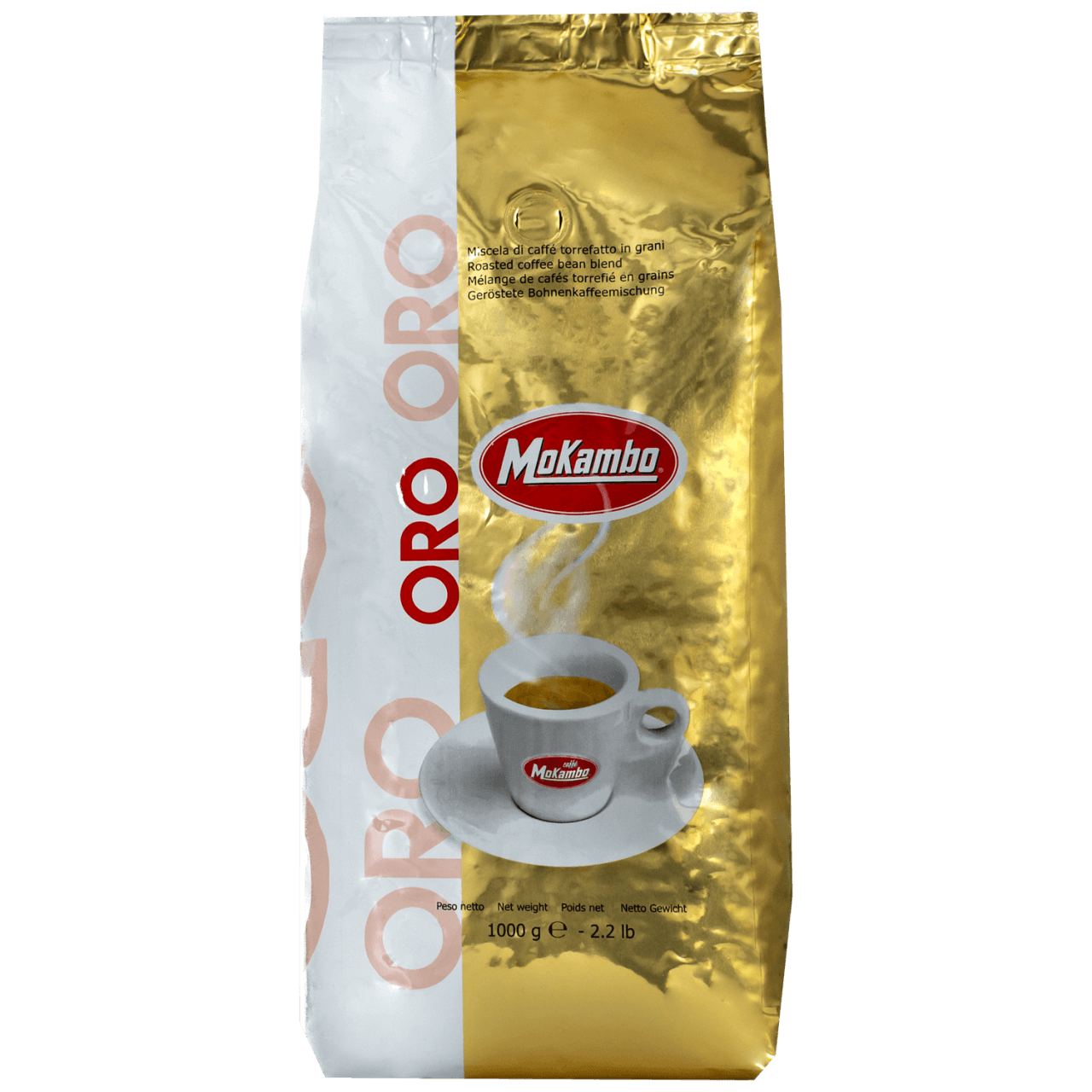 MoKambo Oro, Kaffee Espresso 1kg Bohnen