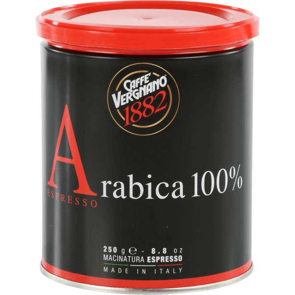 Vergnano Espresso 100% Arabica 250g gemahlen
